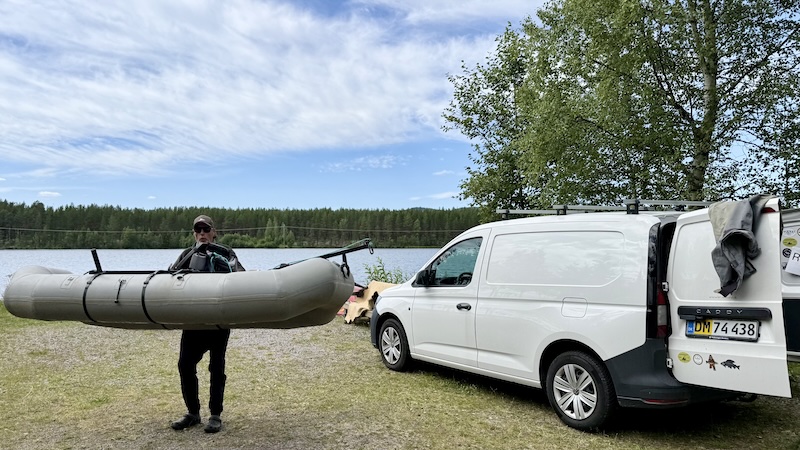 Transport af Anderson Mosqeeto pontoon transport tag1